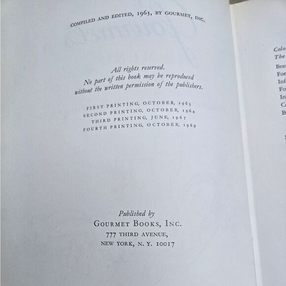 Gourmet's Menu Cooking vintage book from the 60s rare htf - Picture 9 of 16